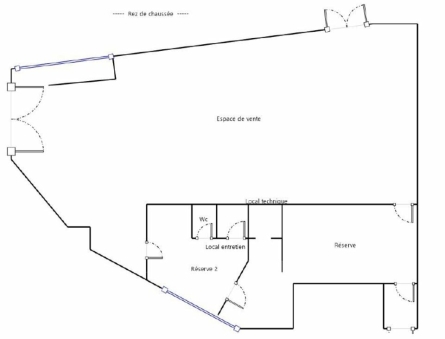 Photo 2 – location Locaux commerciaux	VILLENEUVE LOUBET (06270)