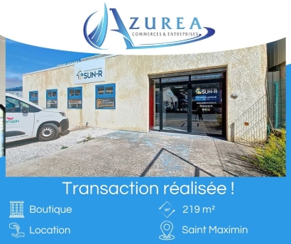 Location locaux - 219 m² - St Maximin-La-Sainte-Baume