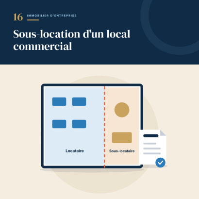 16. Sous-location d'un local commercial : un encadrement strict