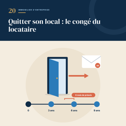 20. Quitter son local : les règles du congé du locataire