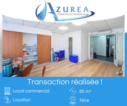 Location d'un local commercial de 85 m² à Nice