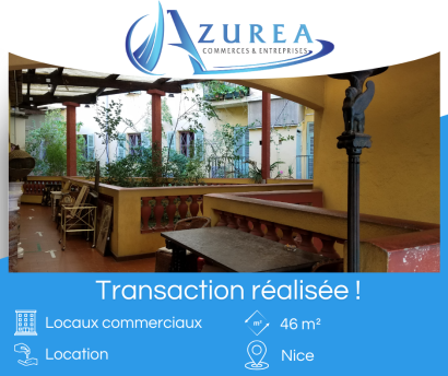 Location d'une boutique de 46m²