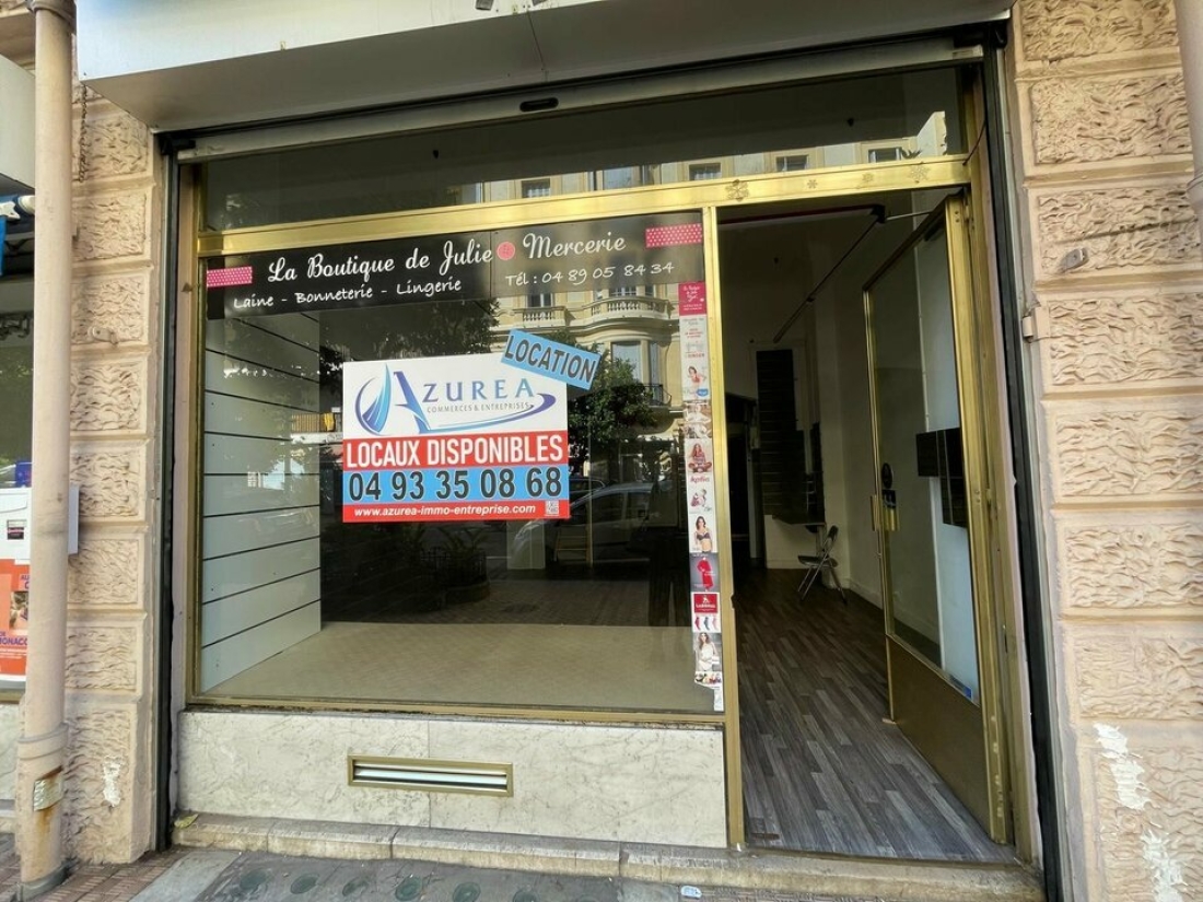 Photo 1 – location Locaux commerciaux	MENTON (06500)