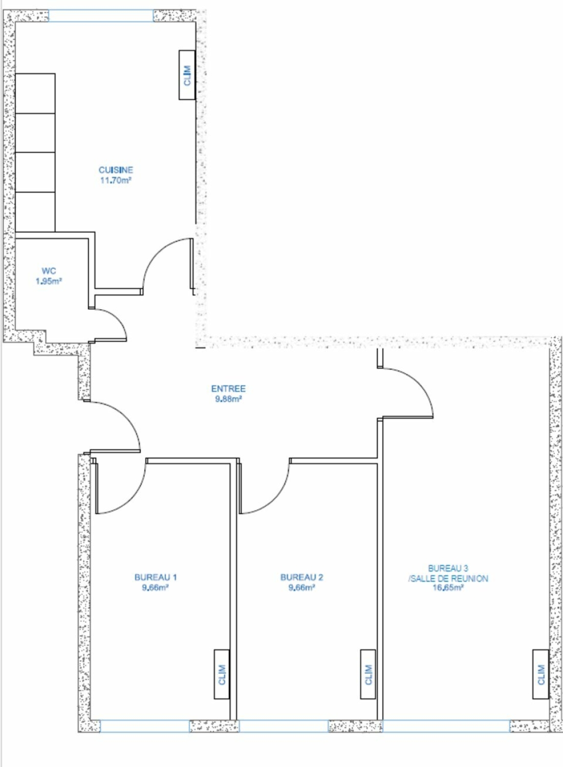 Photo 4 – location bureaux	SAINT LAURENT DU VAR (06700)