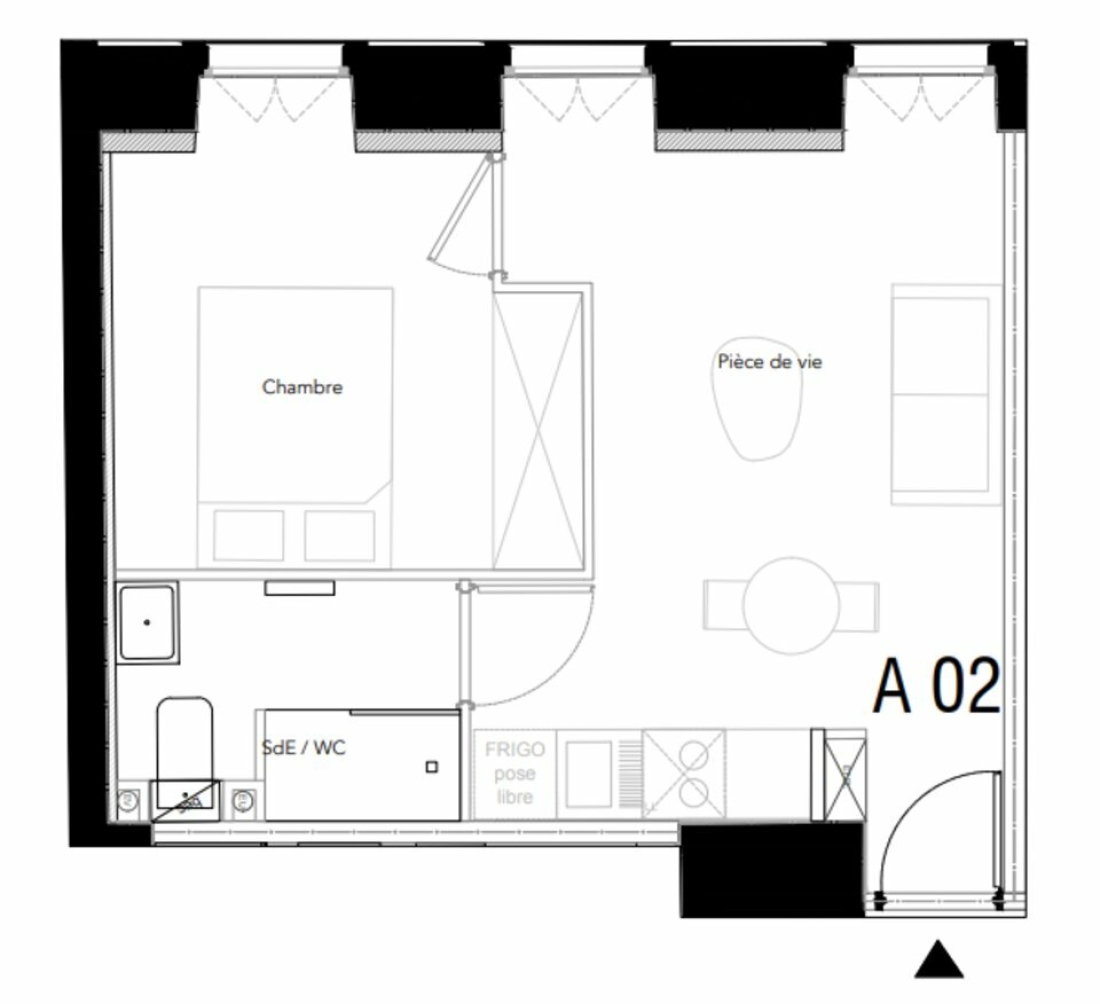 Photo 1 – vente bureaux	NICE (06300)