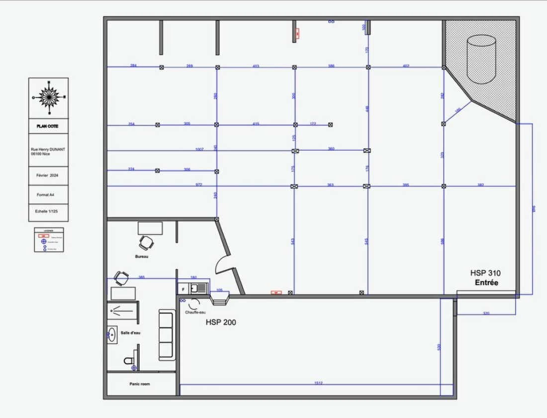 Photo 1 – vente Entrepôts / activités	NICE (06100)