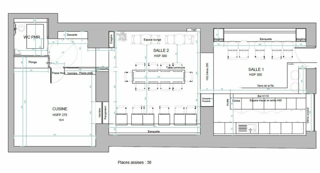 Photo 1 – cession de fonds Fonds de commerce	NICE (06300)