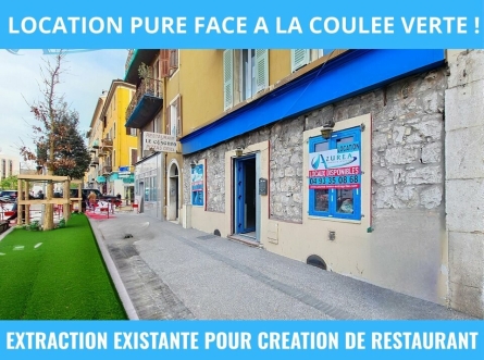 Photo 1 – location Locaux commerciaux	NICE (06300)