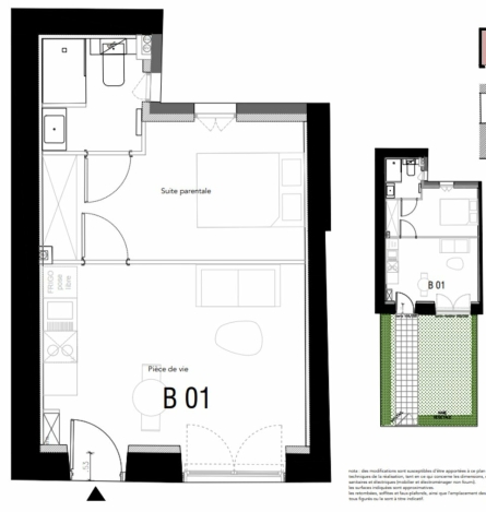 Photo 1 – vente bureaux	NICE (06300)