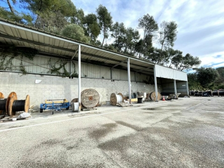 Photo 3 – location Entrepôts / activités	LA ROQUETTE SUR SIAGNE (06550)